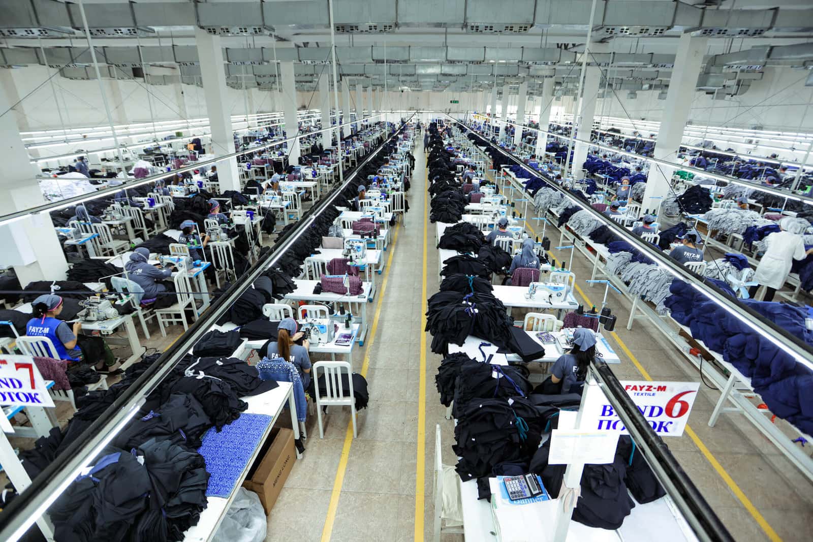 Garment production at FAYZ-M