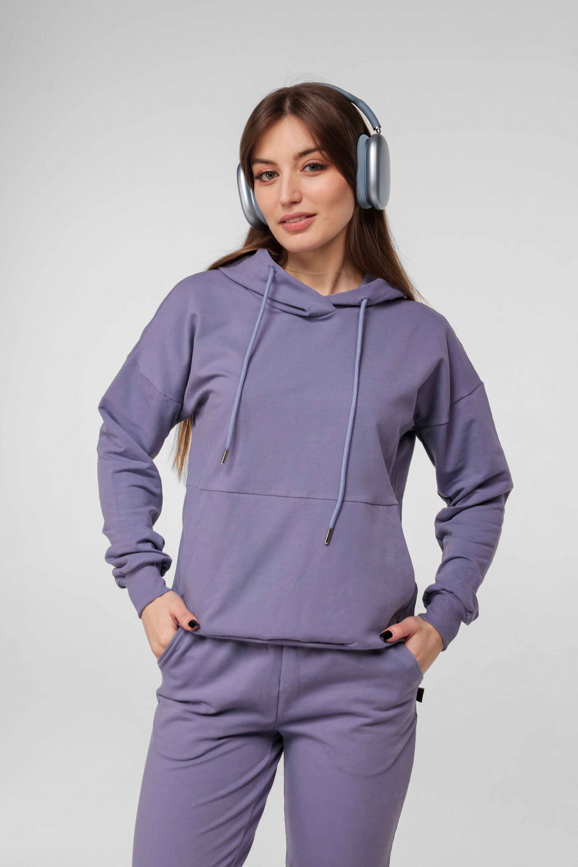 Pink women’s T-shirt and pants